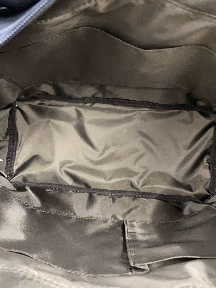 Mustache HIGE BAG Bag Leather NVY Solid 6