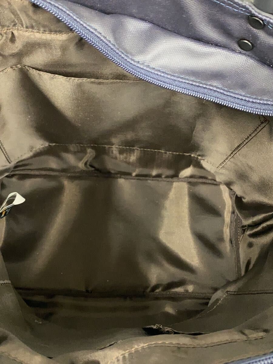 Mustache HIGE BAG Bag Leather NVY Solid 6