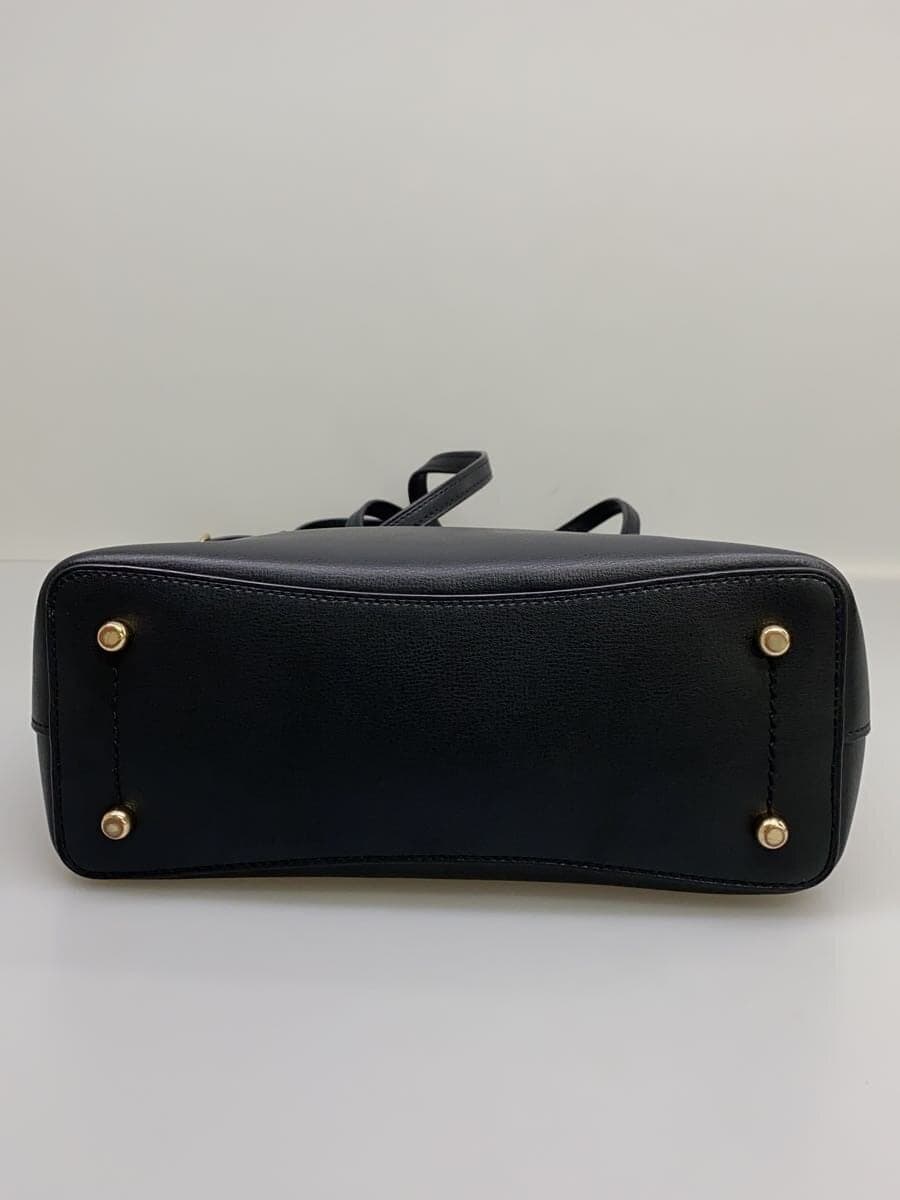 COACH shoulder bag leather BLK F73277 4