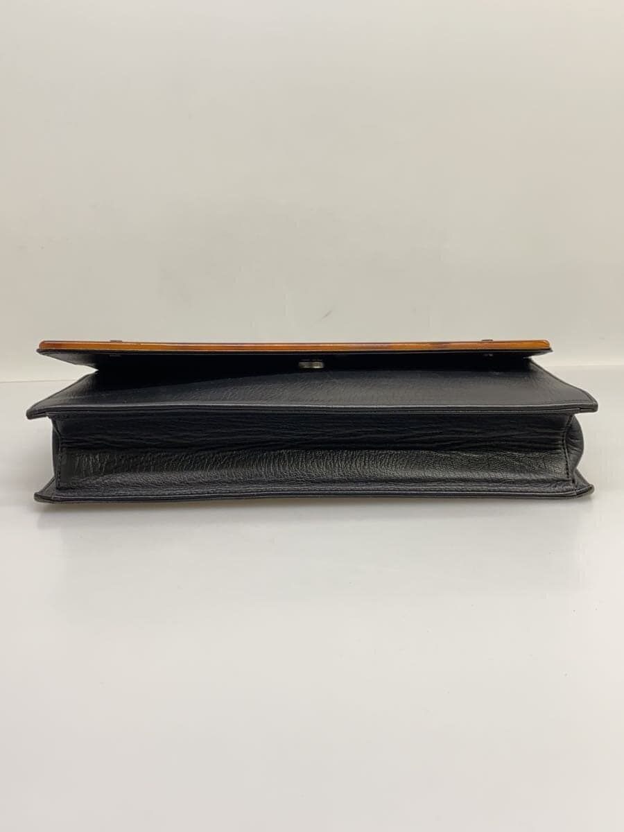 Jean Paul Gaultier Second Bag Leather BLK 4