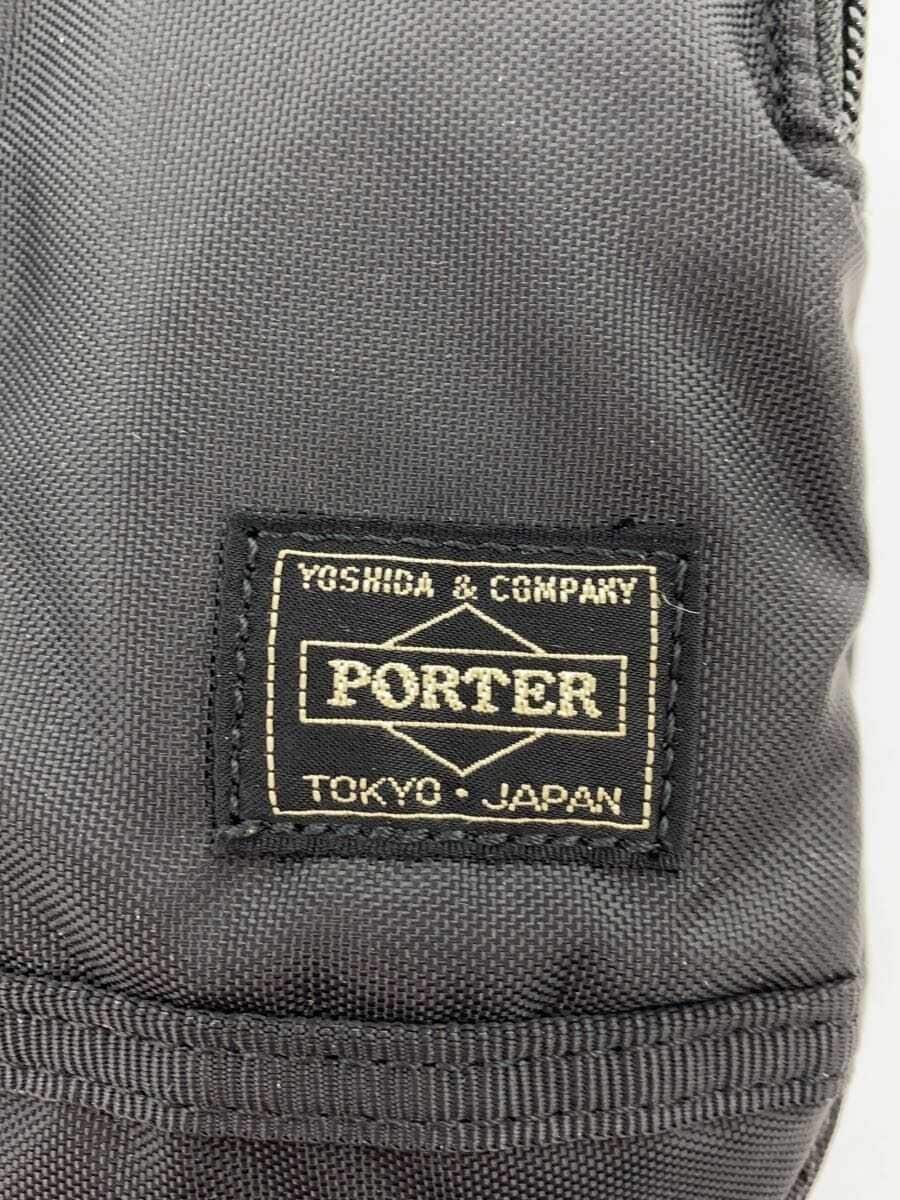 PORTER shoulder bag nylon BLK solid color 689-05945 5