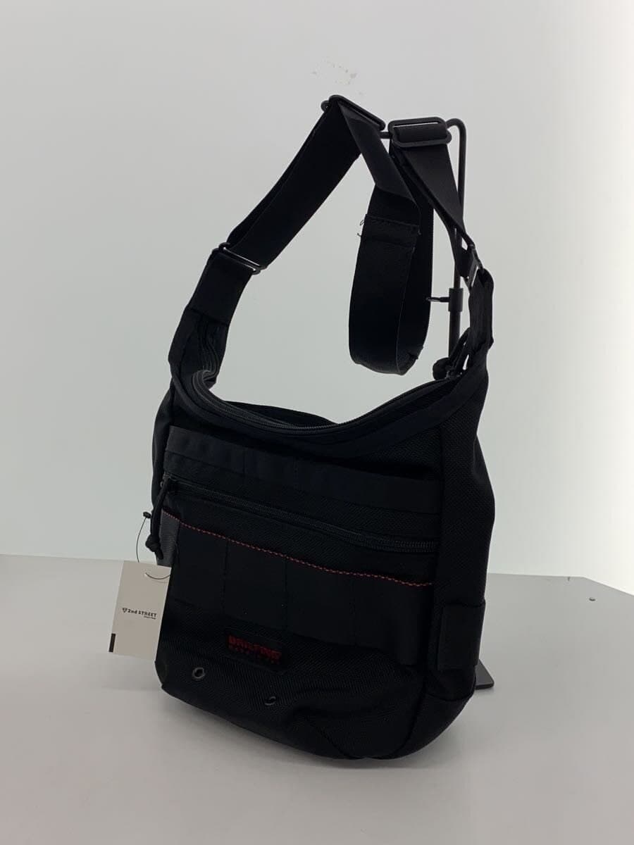 BRIEFING shoulder bag -- BLK plain 2