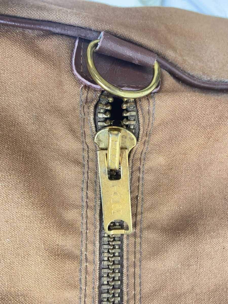 L.L.Bean70s Giza Tag Boston Bag Canvas Brown L.L. Bean 5