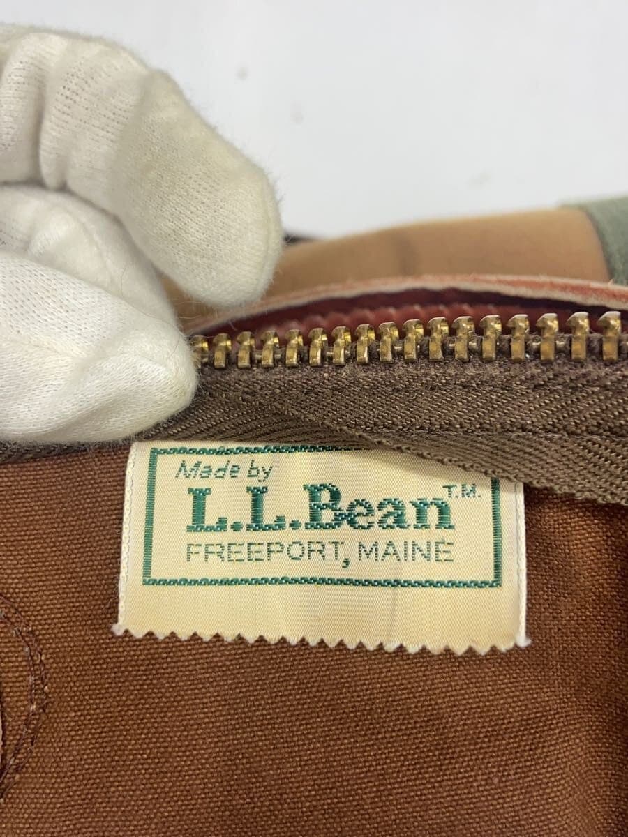 L.L.Bean70s Giza Tag Boston Bag Canvas Brown L.L. Bean 6