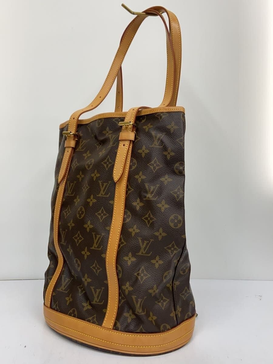 LOUIS VUITTON Bucket GM_Monogram Canvas PVC BRW Monogram 2