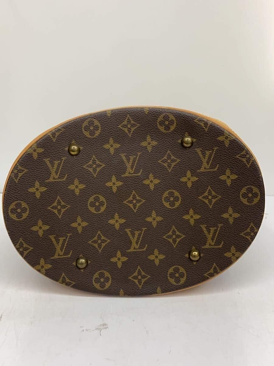 LOUIS VUITTON Bucket GM_Monogram Canvas PVC BRW Monogram 4