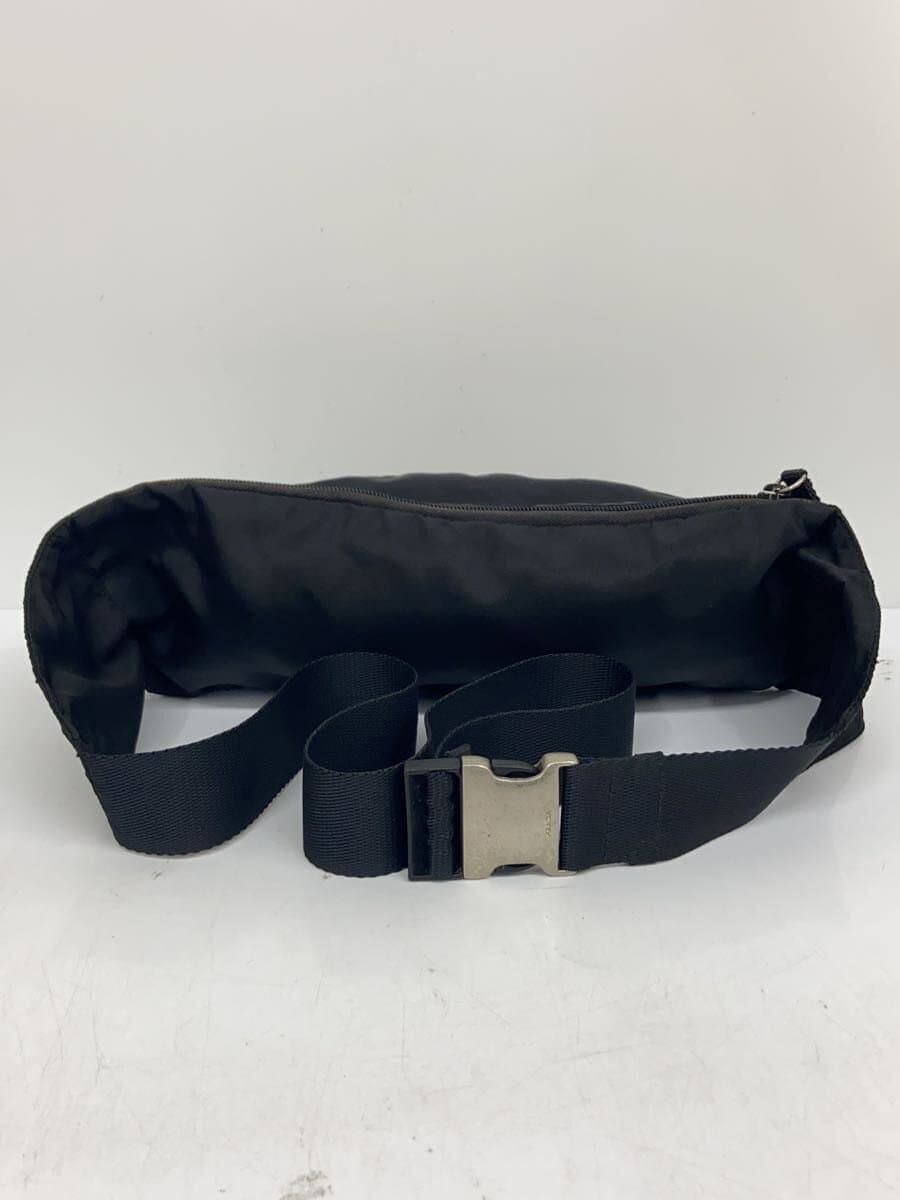 PRADA Triangle Logo Waist Bag Nylon Black 3