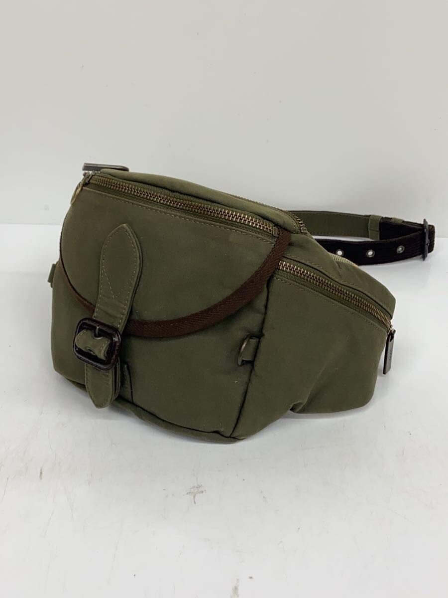 Barbour x WACCOWACCO Waist Bag Cotton Green Solid 2
