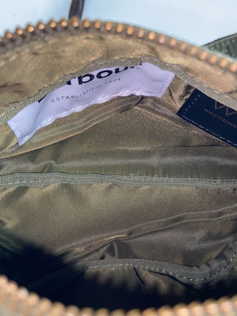 Barbour x WACCOWACCO Waist Bag Cotton Green Solid 6