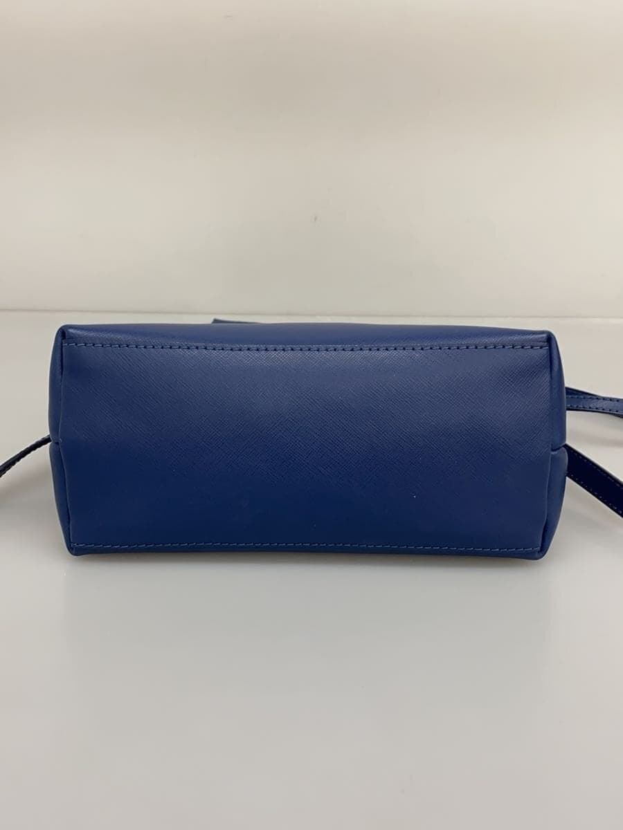 GIANNI NOTARO Shoulder Bag Leather NVY Solid 4