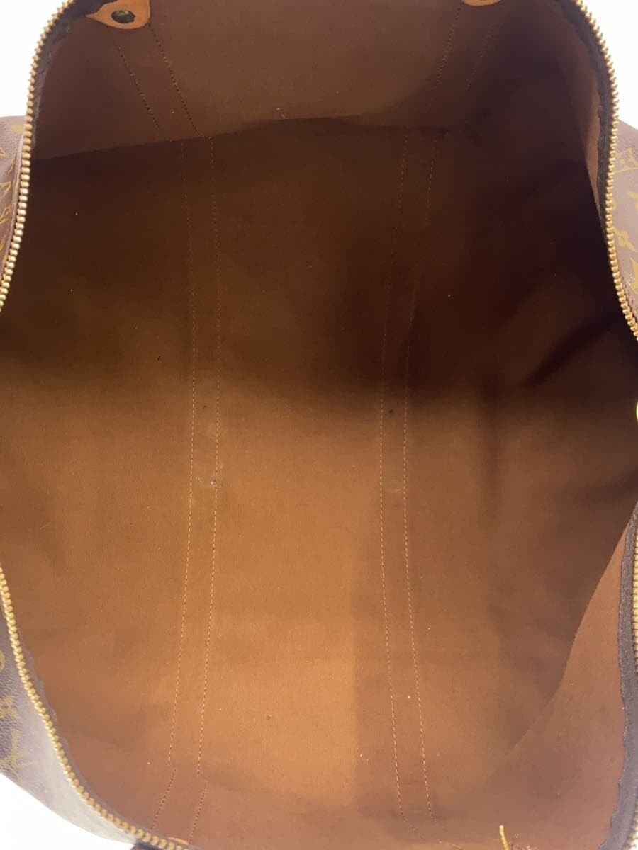 LOUIS VUITTON Keepall 60_Monogram Canvas PVC BRW All Over Pattern 6