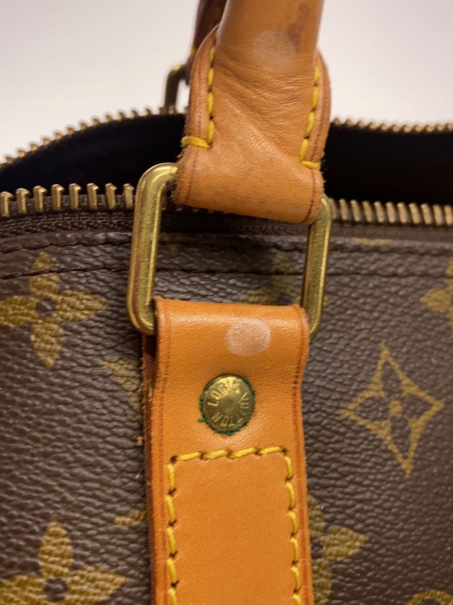 LOUIS VUITTON Keepall 60_Monogram Canvas PVC BRW All Over Pattern 7