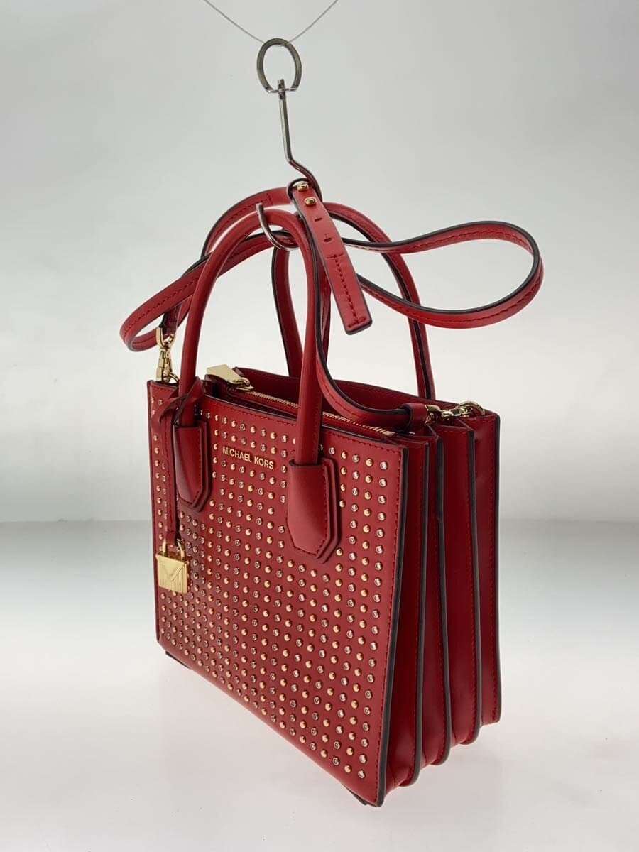 MICHAEL KORS Shoulder Bag Leather RED 30H9GM9M8O 2