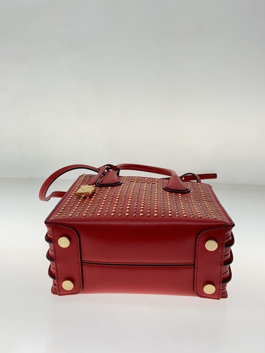 MICHAEL KORS Shoulder Bag Leather RED 30H9GM9M8O 4