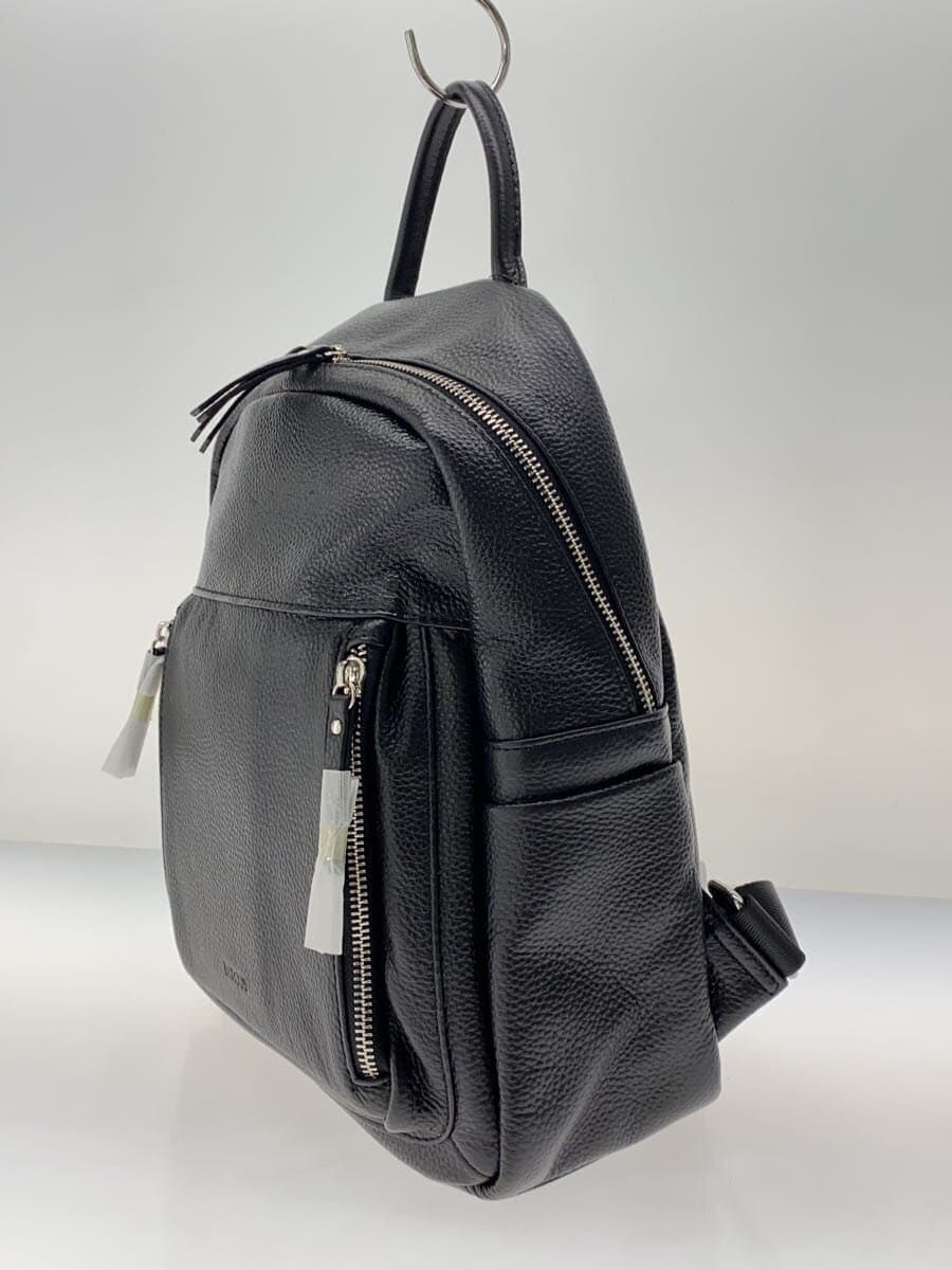 BARCOS Backpack Leather BLK 2