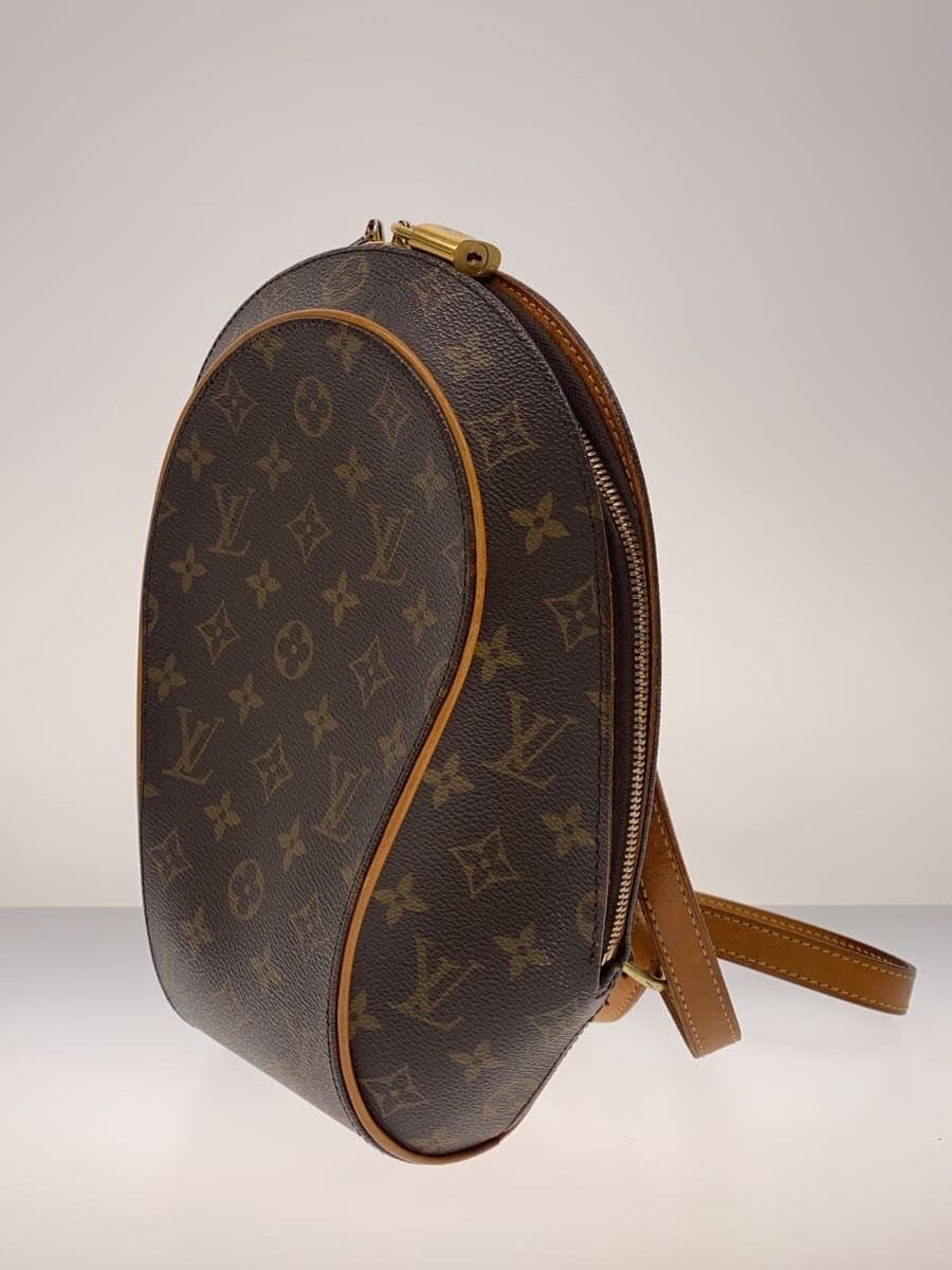 LOUIS VUITTON Ellipse Sack A Do _Monogram Canvas PVC BRW 2