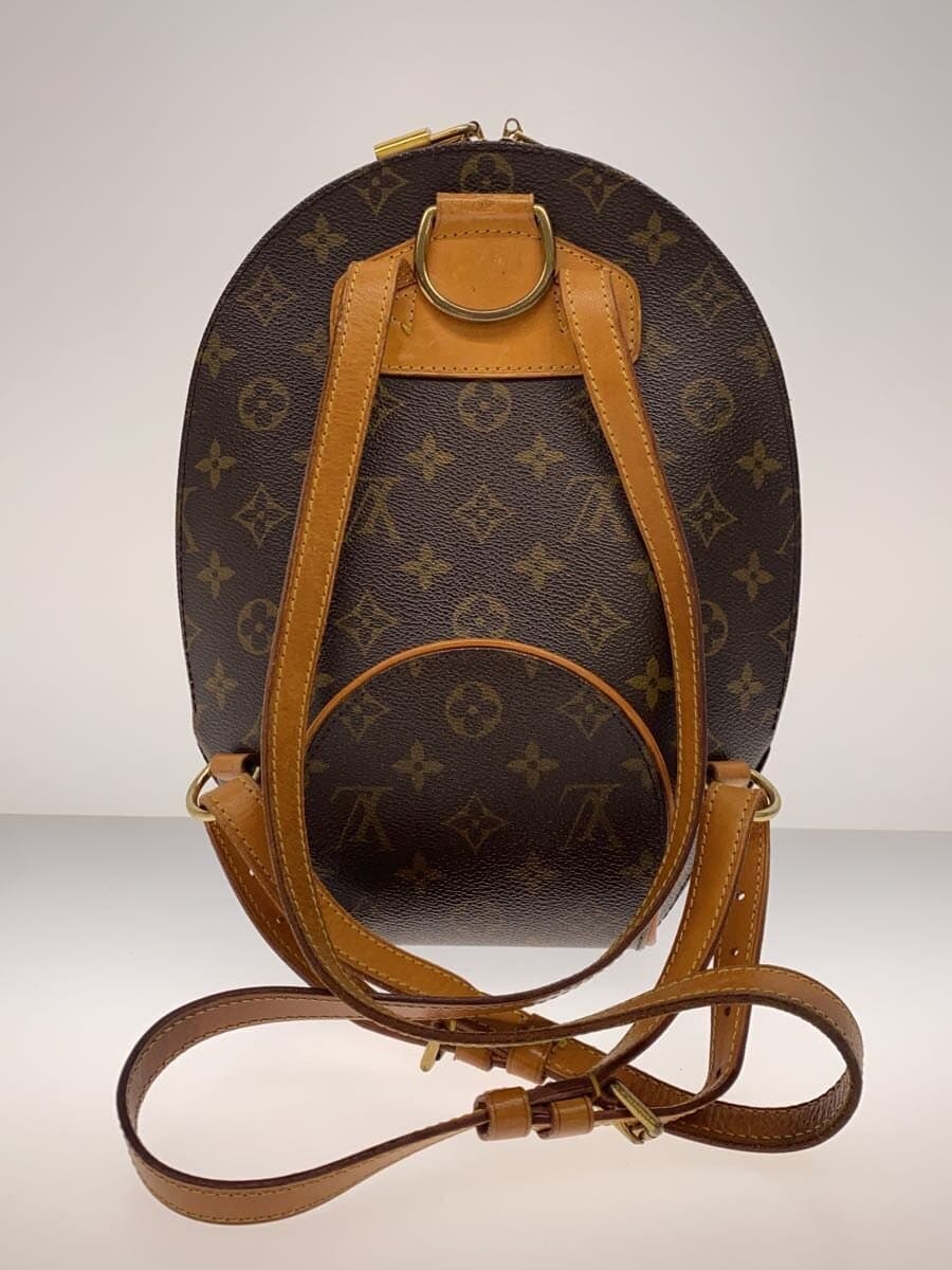LOUIS VUITTON Ellipse Sack A Do _Monogram Canvas PVC BRW 3