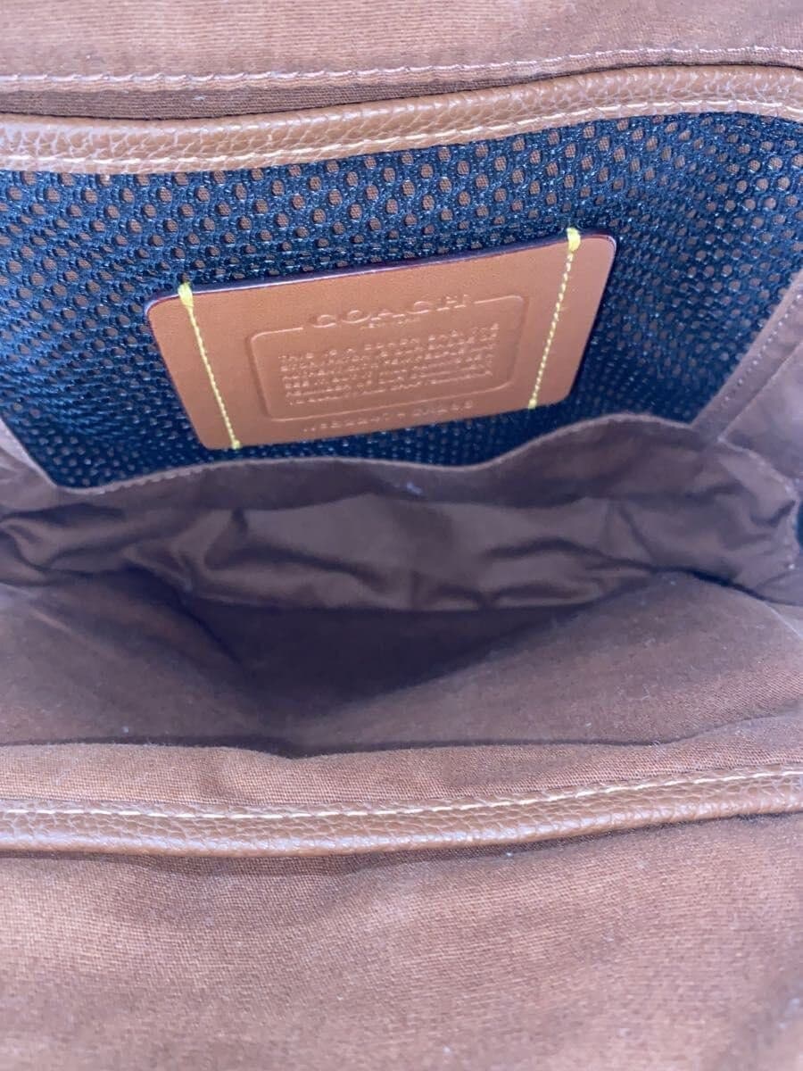 COACH Shoulder Bag Leather BRW All Over Pattern B2247-CA286 6