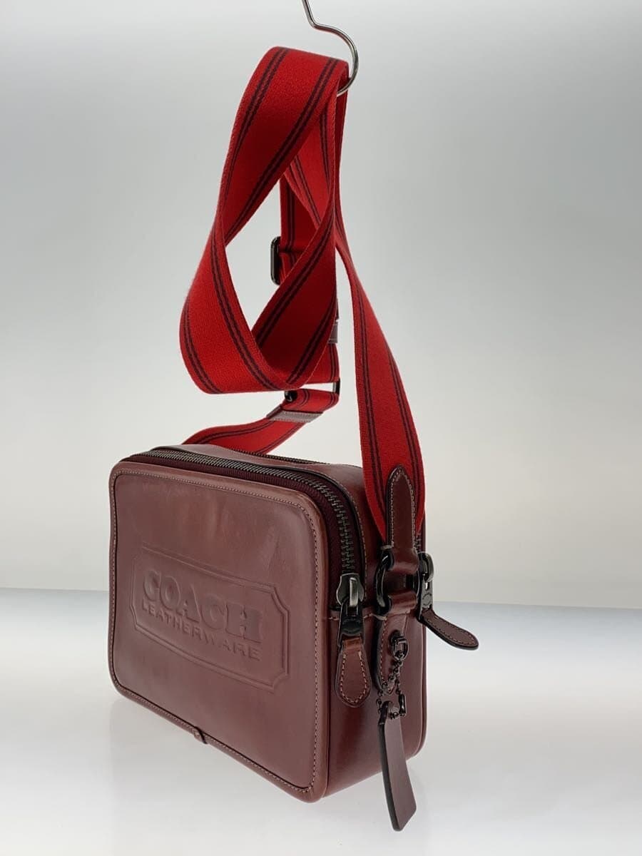 COACH Shoulder Bag Leather BRW CC078 2