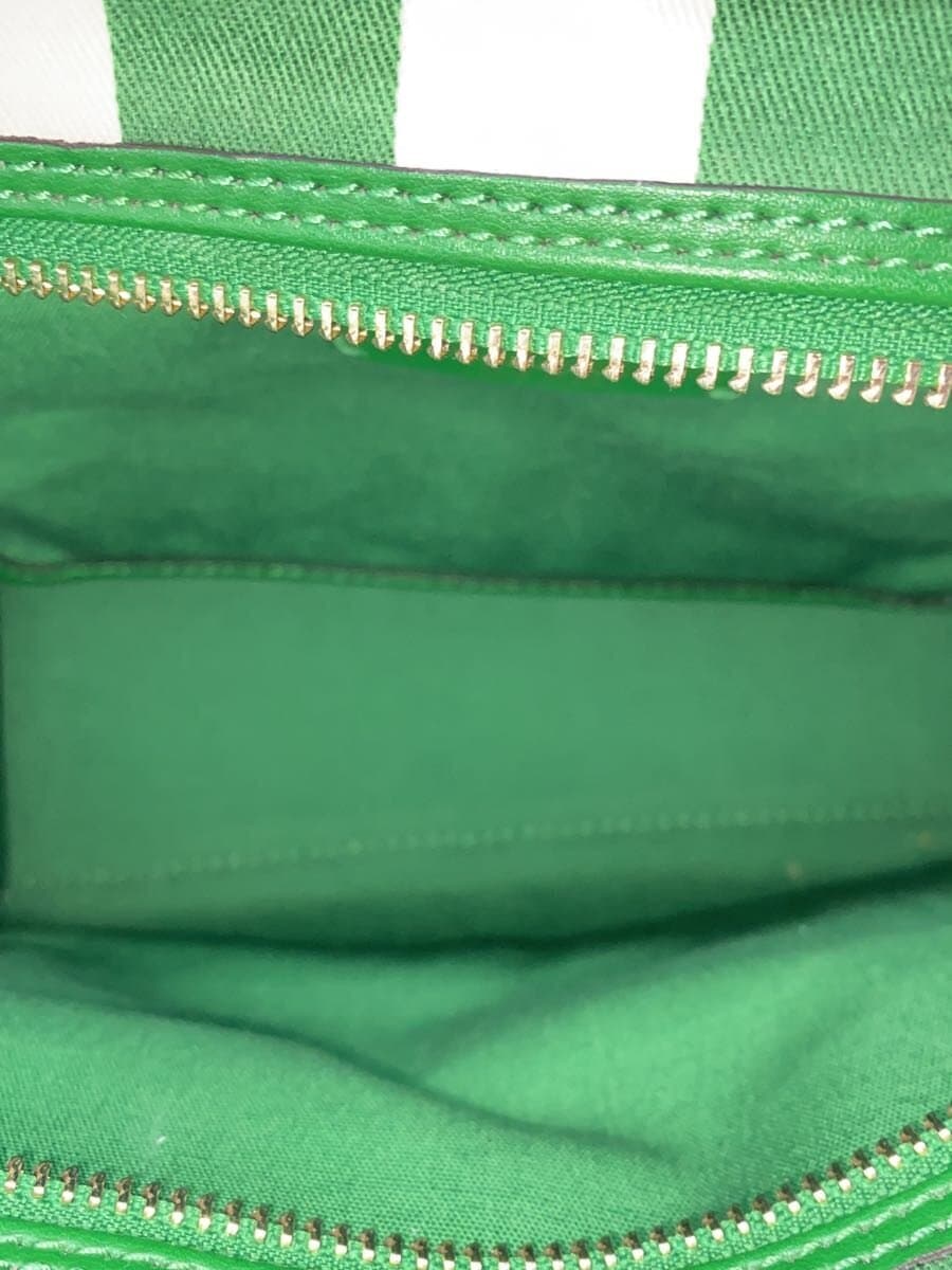 kate spade new york Handbag Canvas GRN Stripe K6079 6