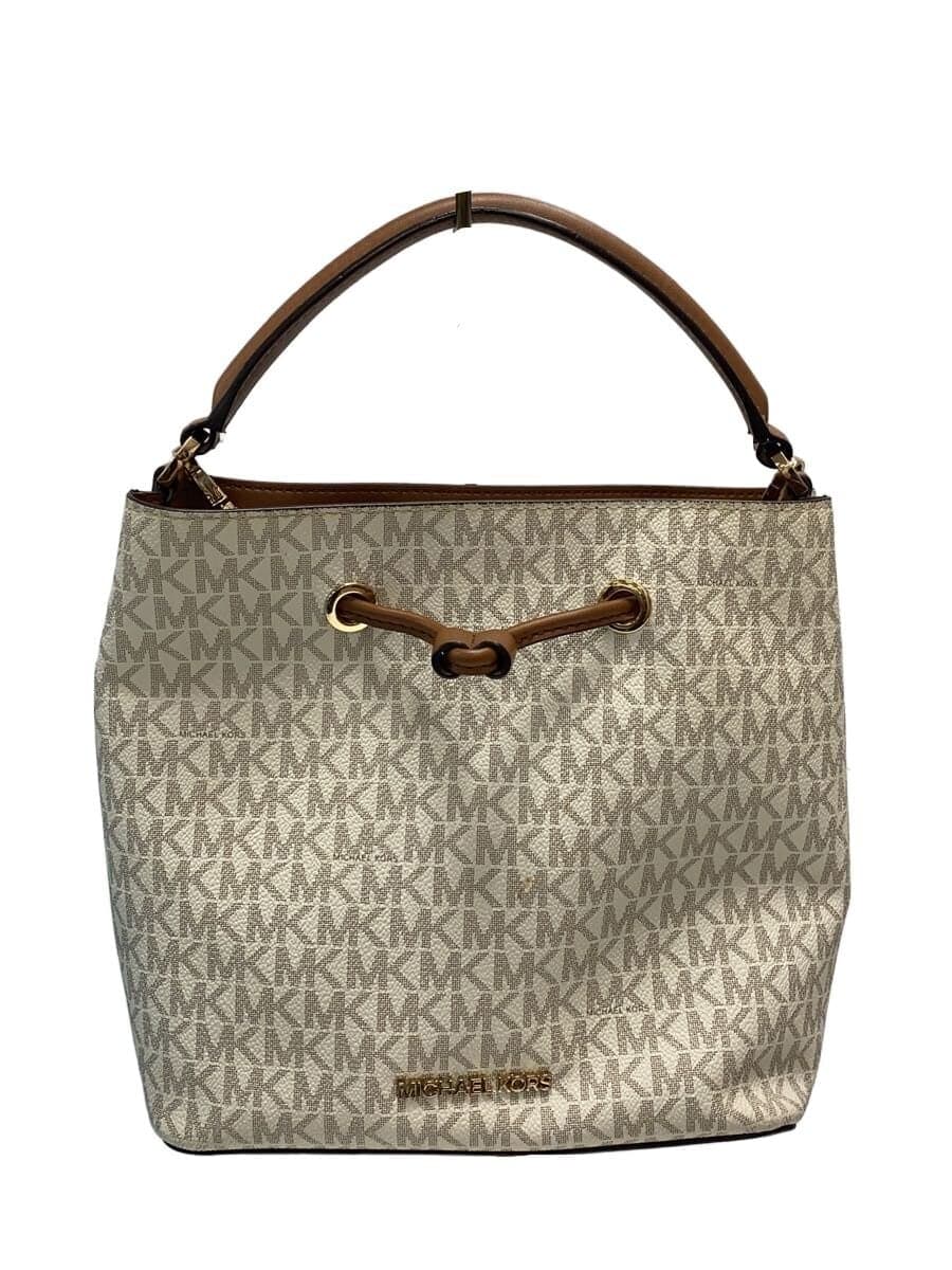 MICHAEL KORS Shoulder Bag PVC WHT All Over Pattern 35T0GU2C5B