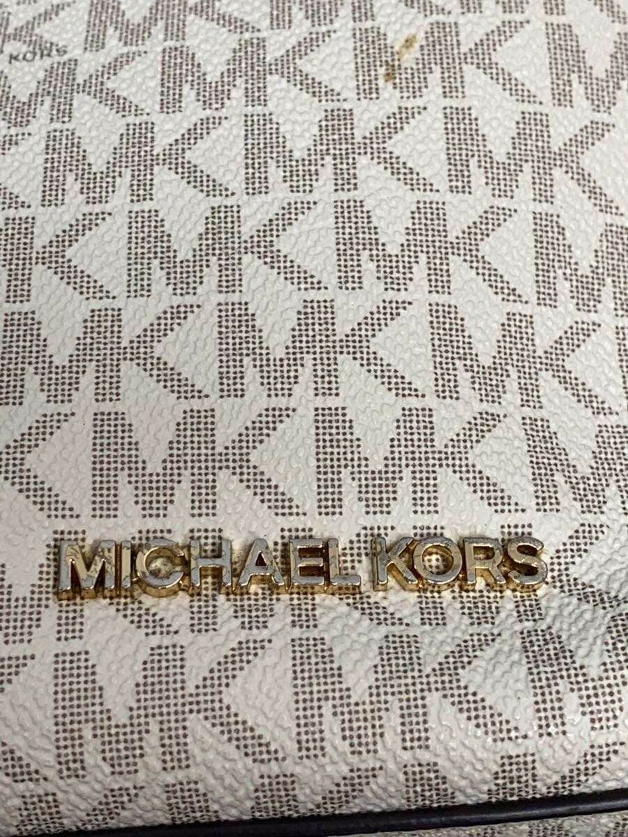 MICHAEL KORS Shoulder Bag PVC WHT All Over Pattern 35T0GU2C5B 5