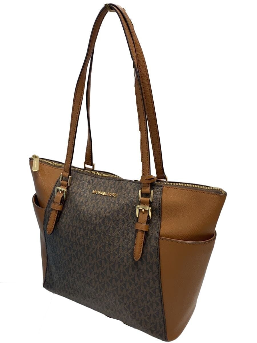 MICHAEL KORS Tote Bag PVC BRW All Over Pattern 35T0GCFT3B 2