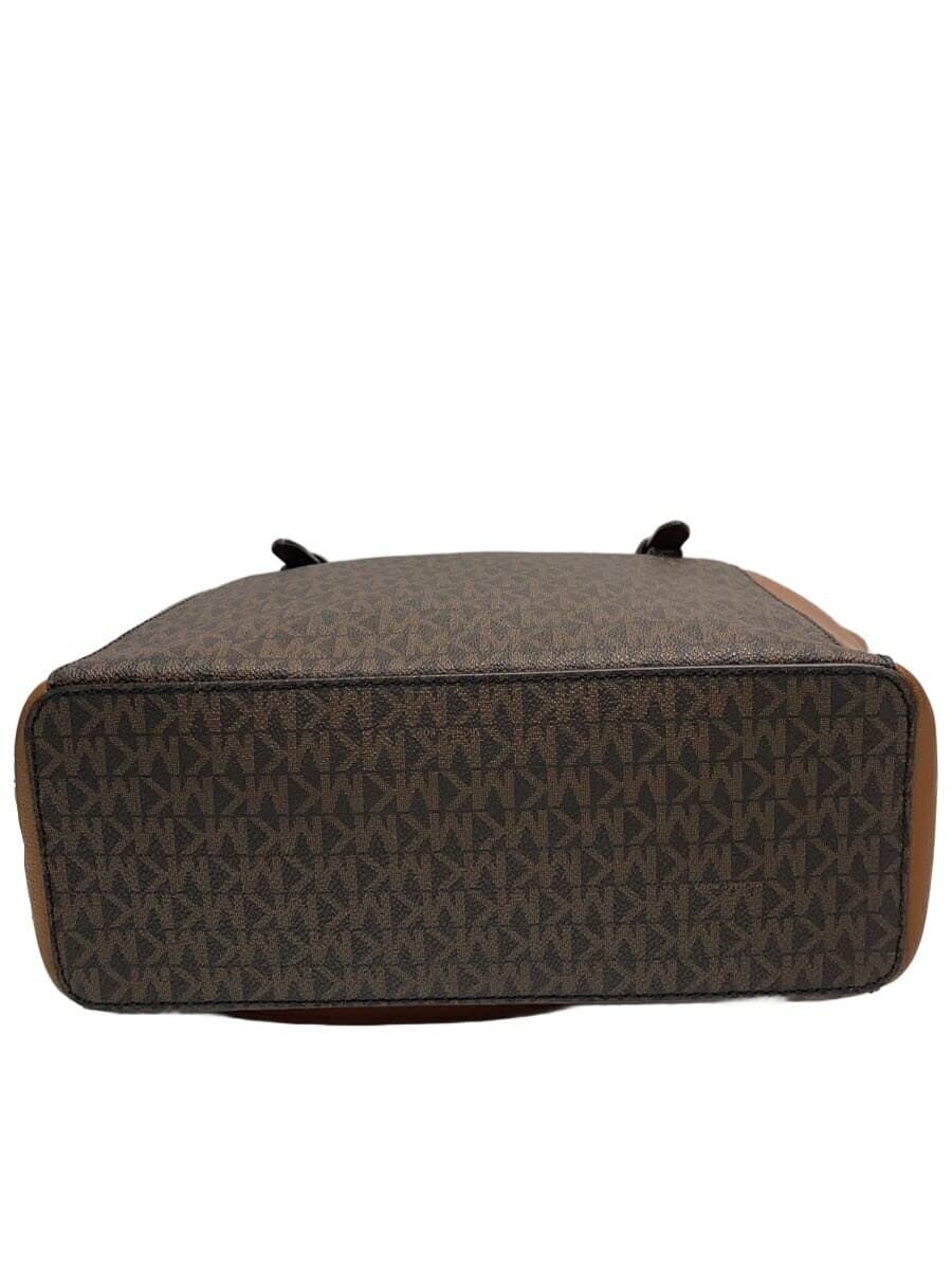 MICHAEL KORS Tote Bag PVC BRW All Over Pattern 35T0GCFT3B 4