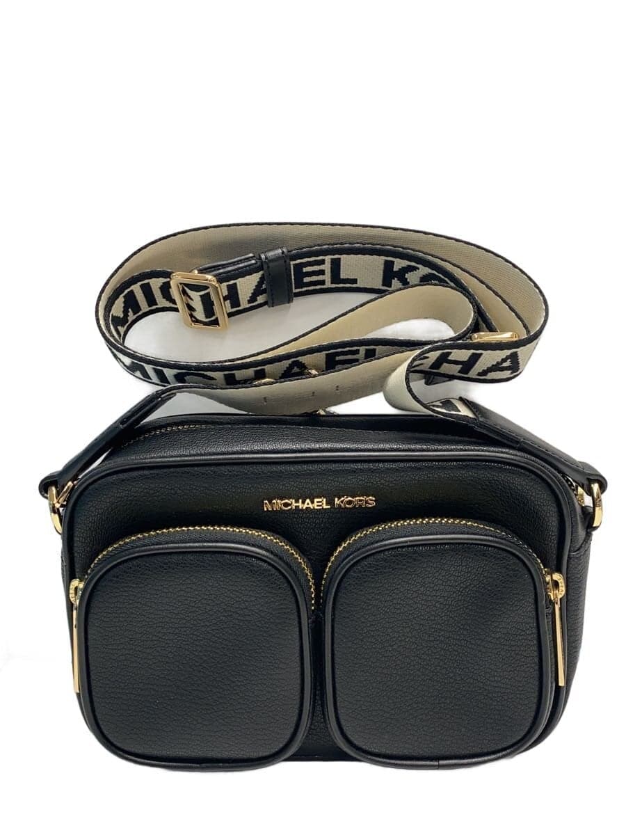 MICHAEL KORS Shoulder Bag Leather BLK 35S2GTTC6L