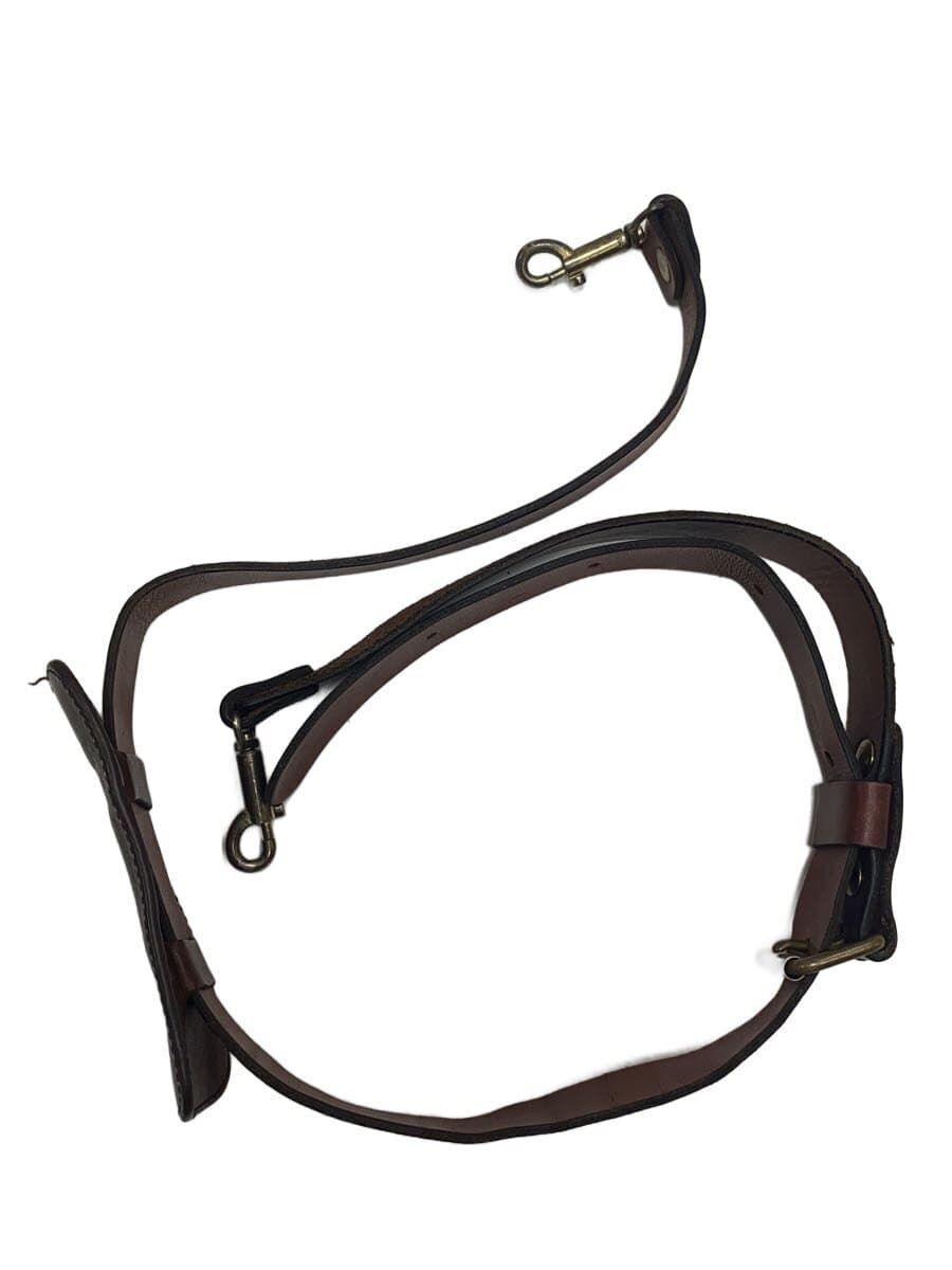 HERZ Horizontal 2-way Shoulder Bag Leather BRW T-146 7