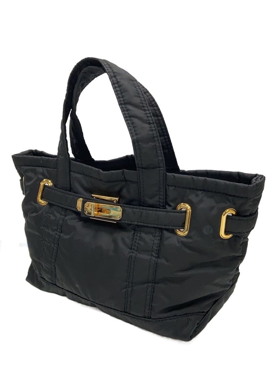 sita parantica Bonded Polyester Twill Tote Tote Bag Mini Tote BLK 2