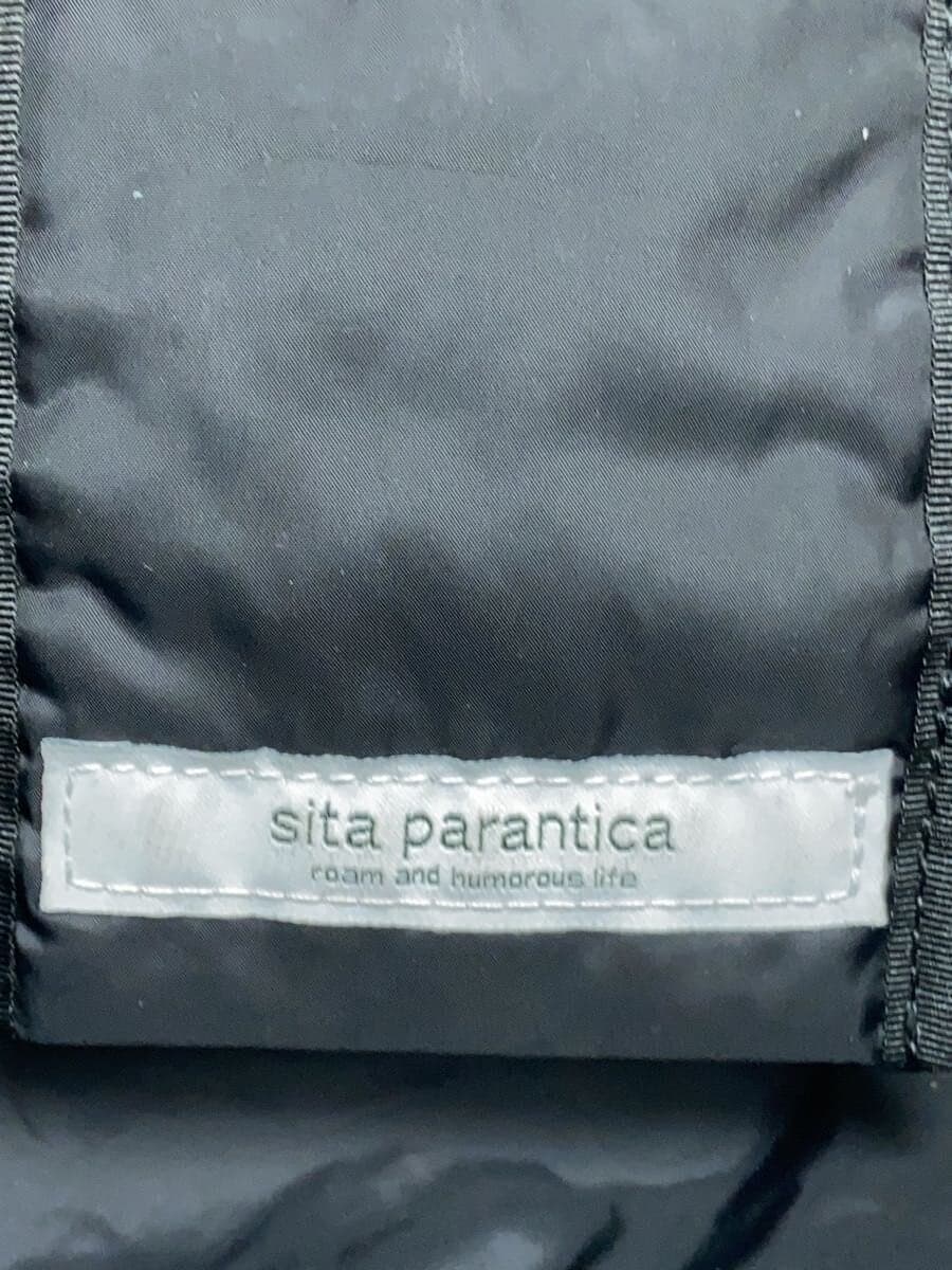 sita parantica Bonded Polyester Twill Tote Tote Bag Mini Tote BLK 5