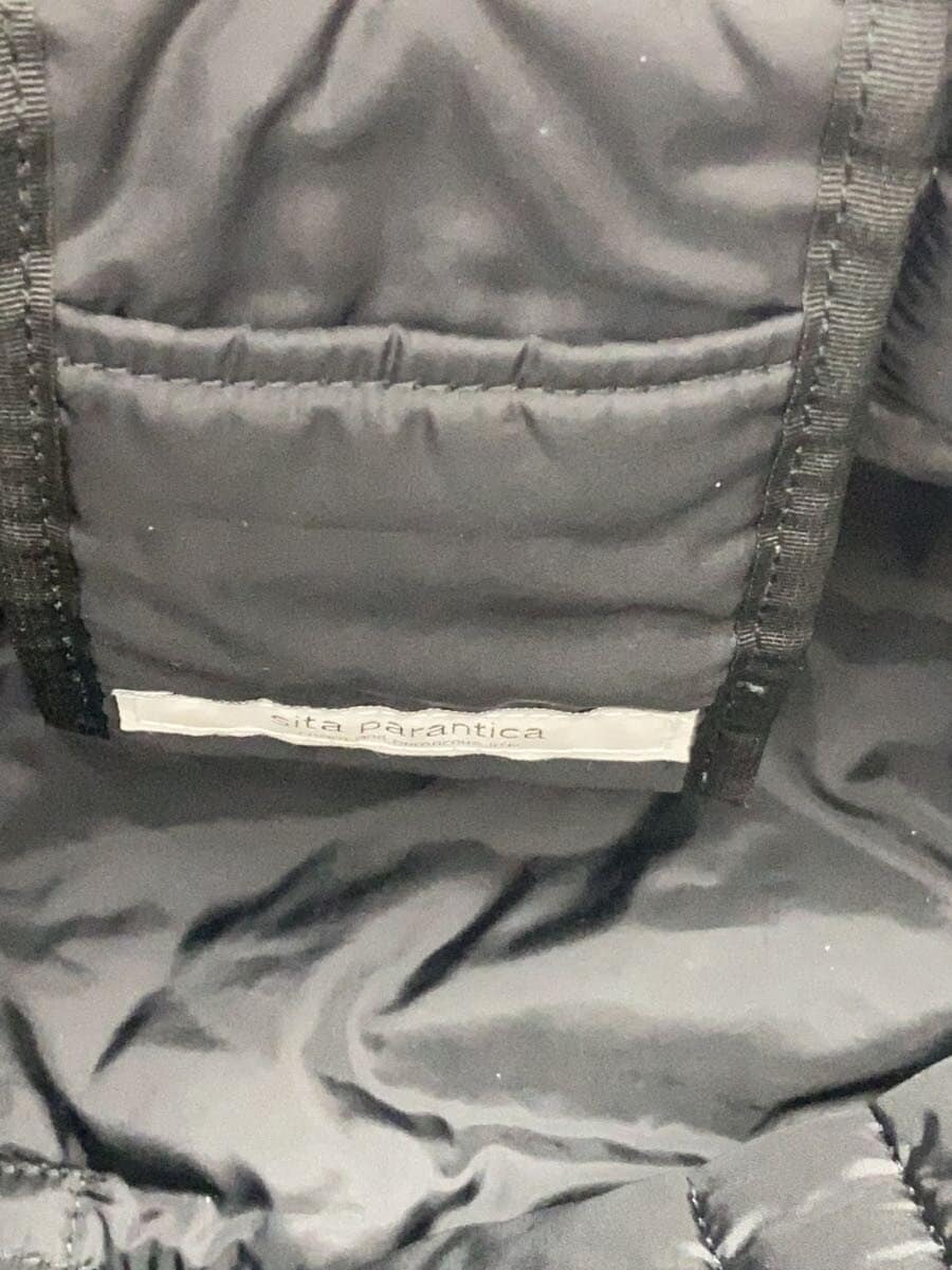 sita parantica Bonded Polyester Twill Tote Tote Bag Mini Tote BLK 6