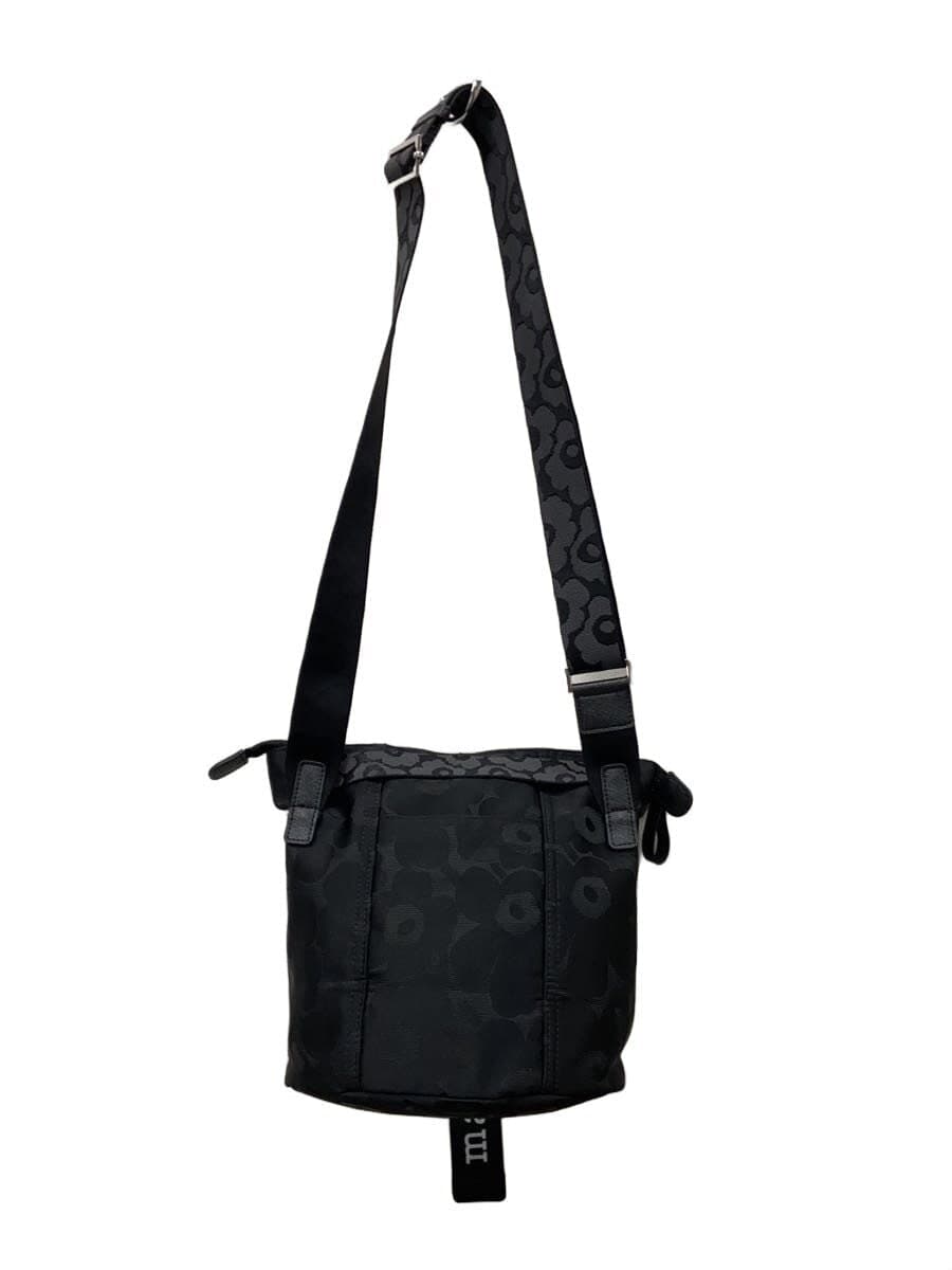marimekko CARRY ALL UNIKKO Shoulder Bag Polyester BLK All-over print 092227 2