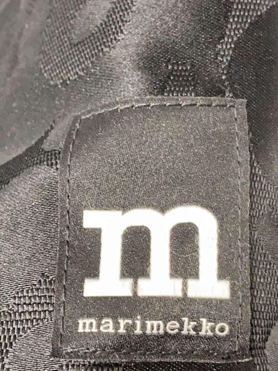 marimekko CARRY ALL UNIKKO Shoulder Bag Polyester BLK All-over print 092227 4