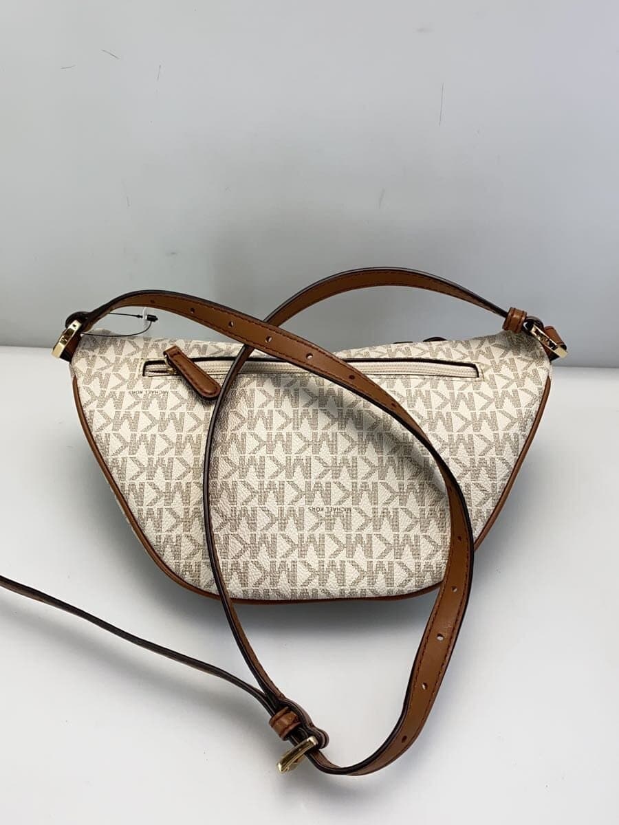 MICHAEL KORS Shoulder Bag WHT All Over Pattern 35F0GERN1B 3