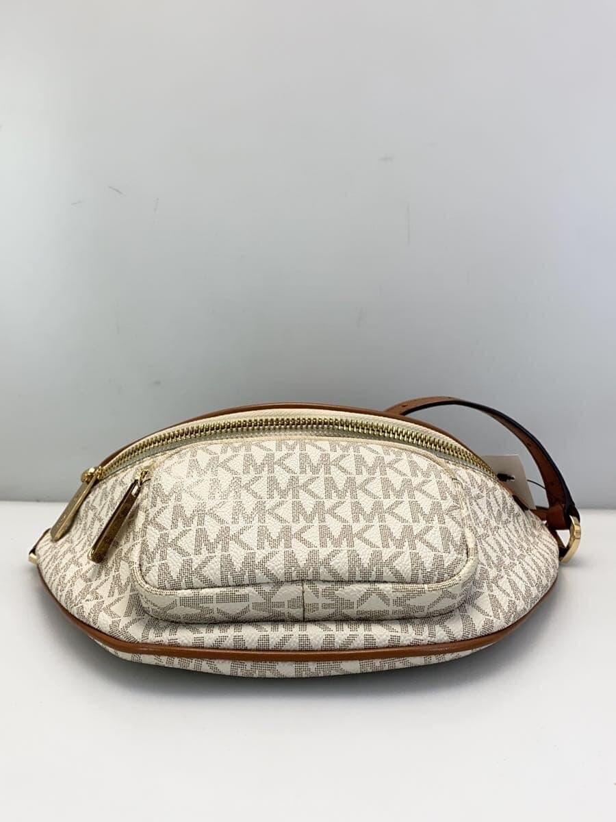 MICHAEL KORS Shoulder Bag WHT All Over Pattern 35F0GERN1B 4