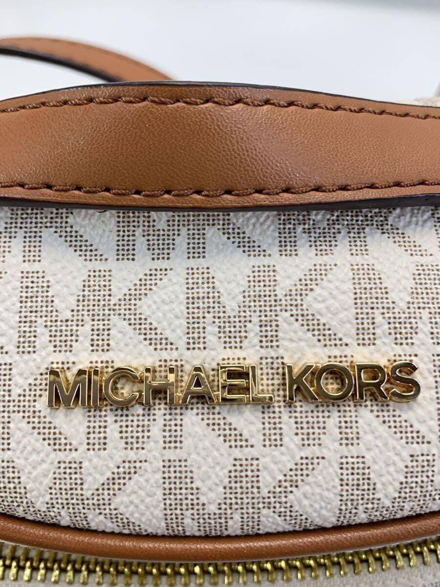 MICHAEL KORS Shoulder Bag WHT All Over Pattern 35F0GERN1B 5