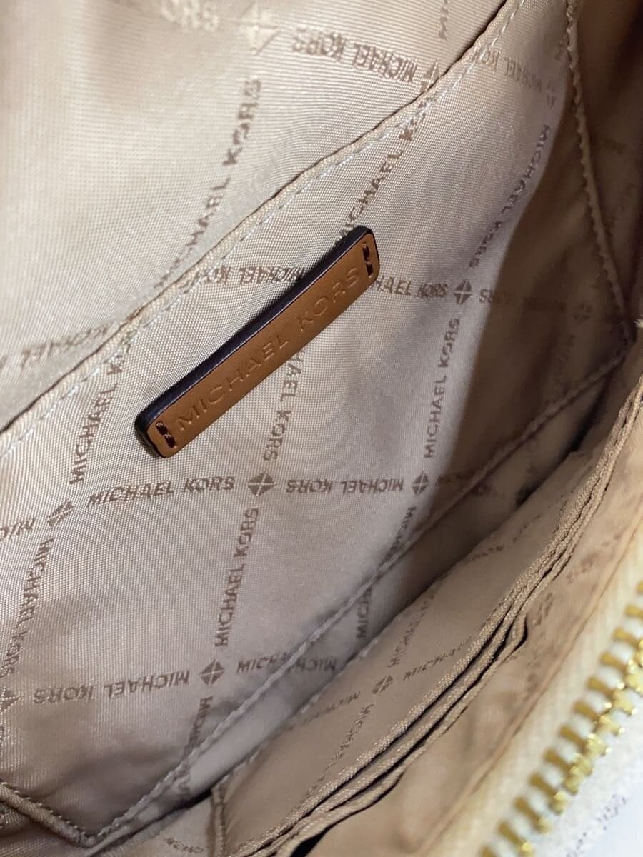 MICHAEL KORS Shoulder Bag WHT All Over Pattern 35F0GERN1B 6