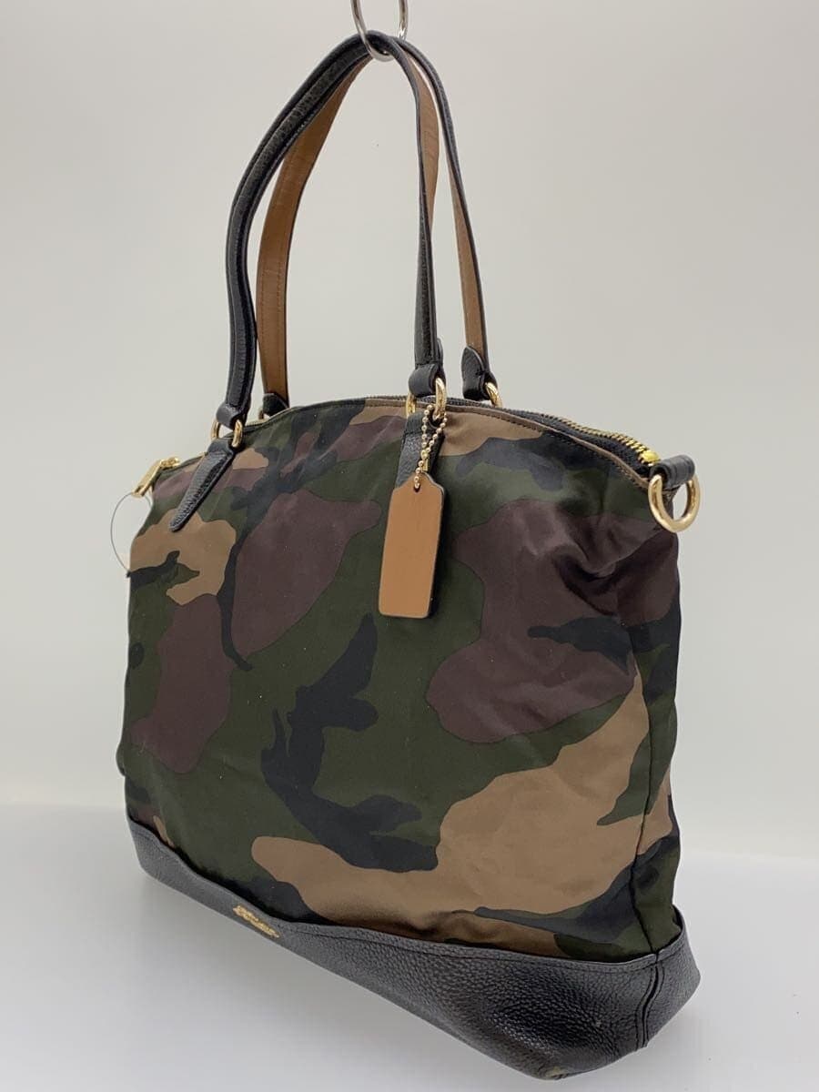 COACH Tote Bag -- Multicolor Camouflage F11847 2