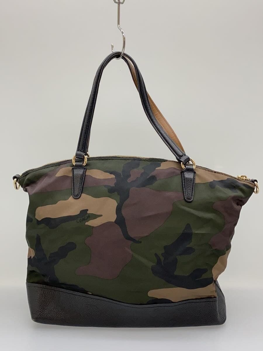 COACH Tote Bag -- Multicolor Camouflage F11847 3