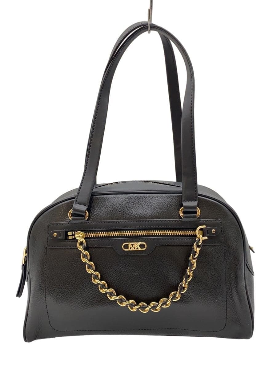 MICHAEL KORS Handbag Leather Black 30F3G6WE2L