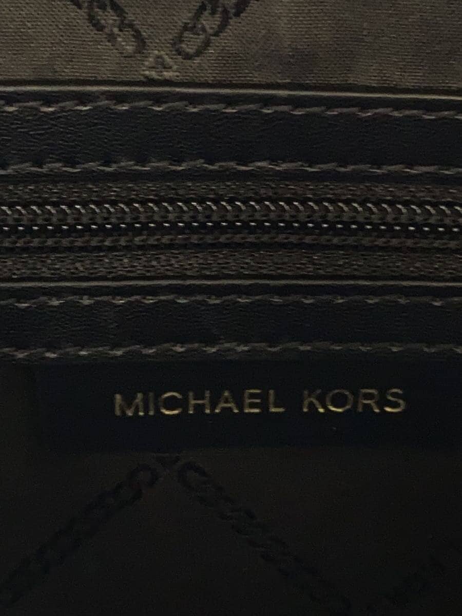 MICHAEL KORS Handbag Leather Black 30F3G6WE2L 5