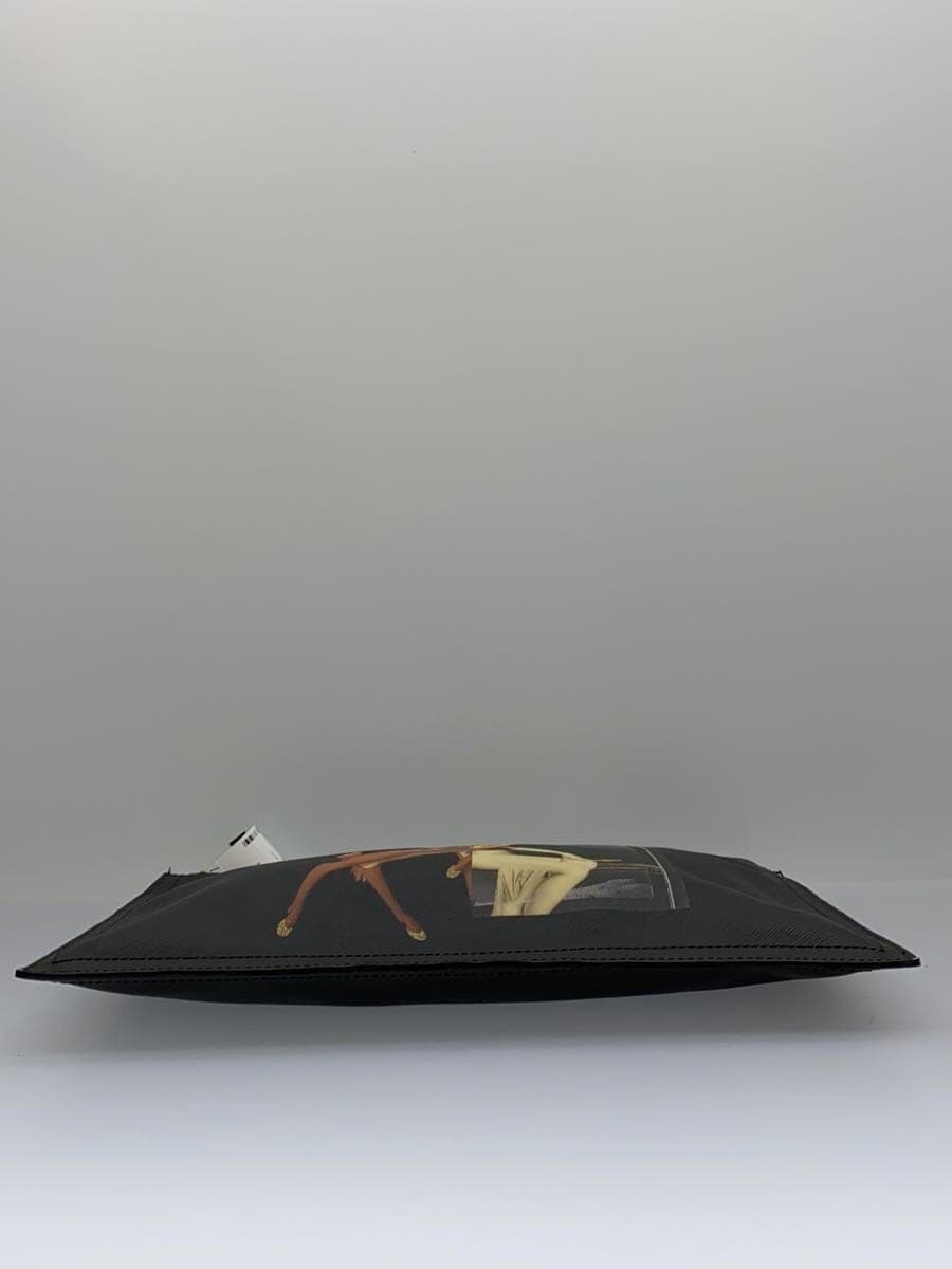 GIVENCHY clutch bag PVC BLK print TE0134 4