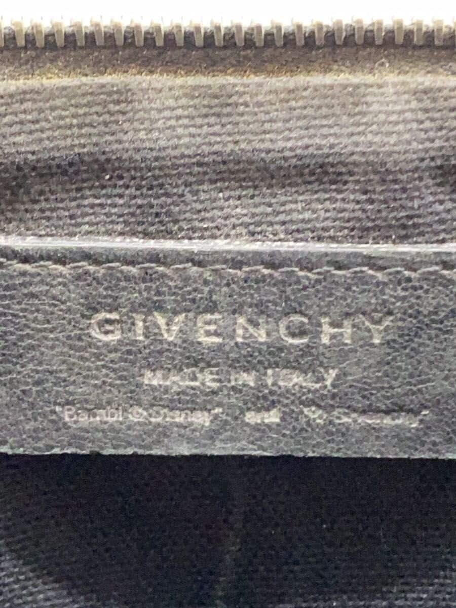GIVENCHY clutch bag PVC BLK print TE0134 5