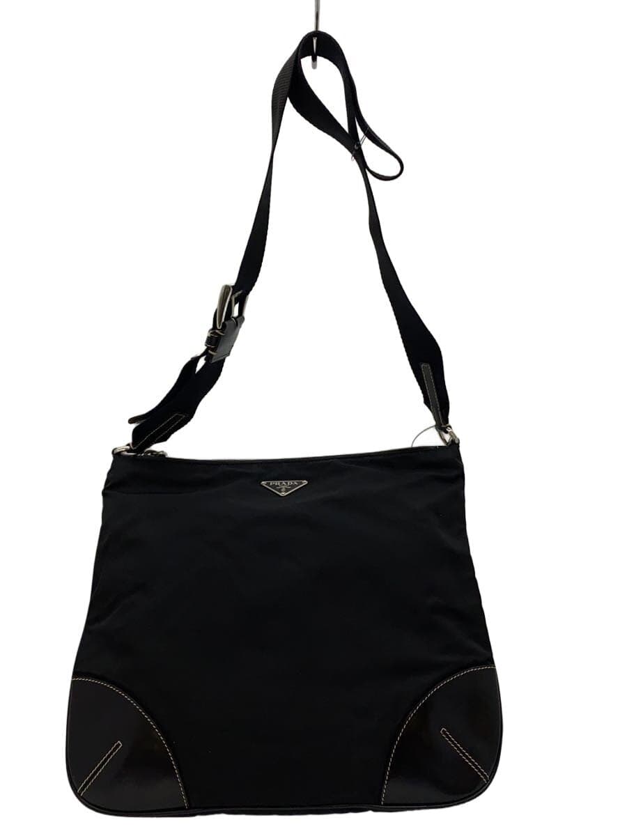 PRADA shoulder bag nylon BLK TESSUTO LIGHT