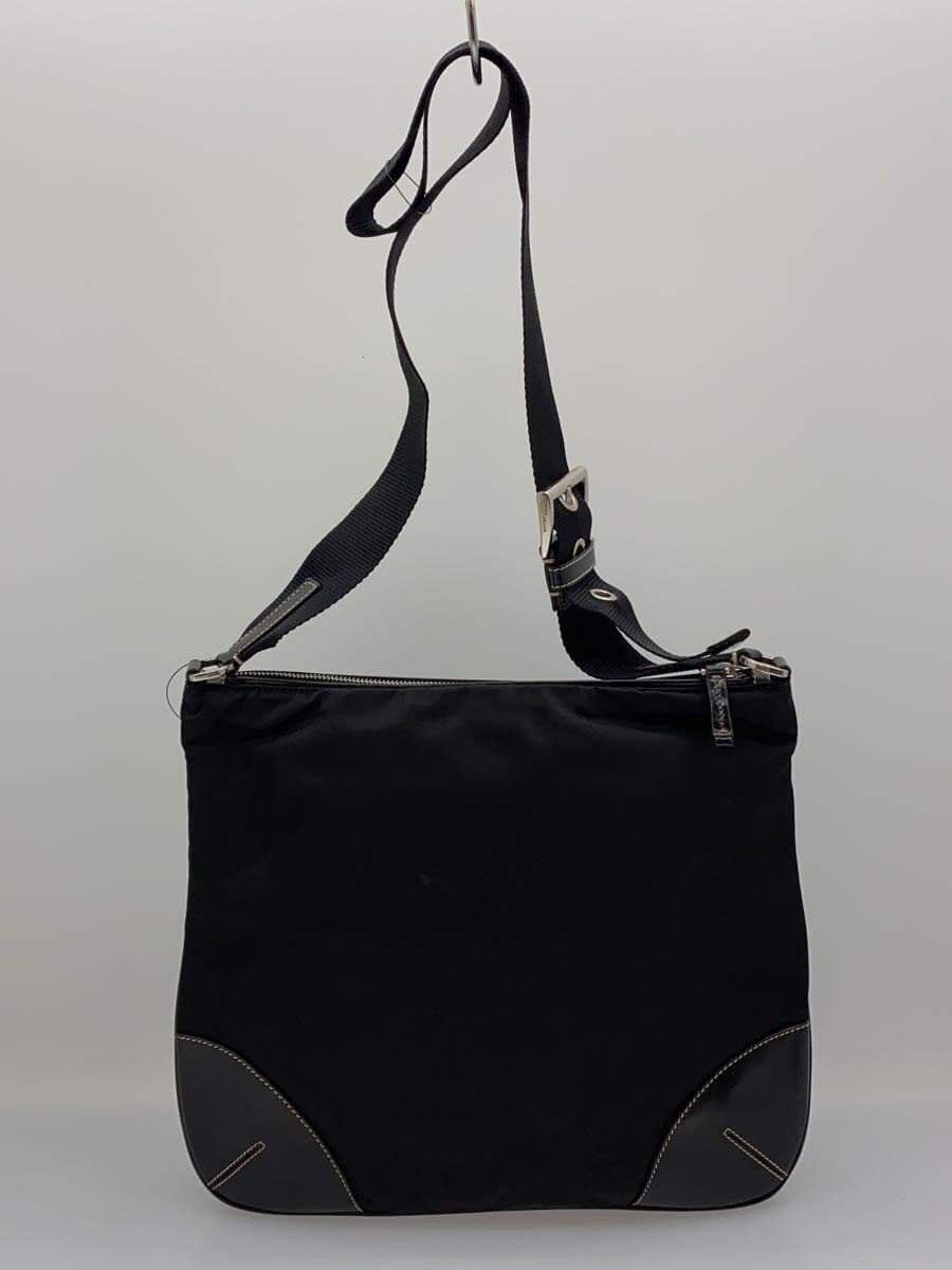 PRADA shoulder bag nylon BLK TESSUTO LIGHT 3