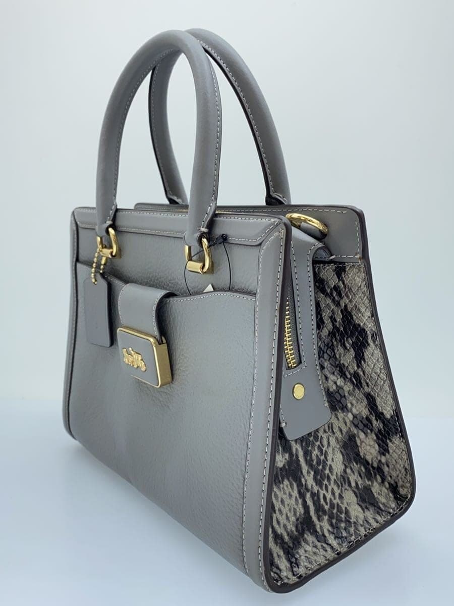 COACH Grace Carry-All Leather GRY CE606 2