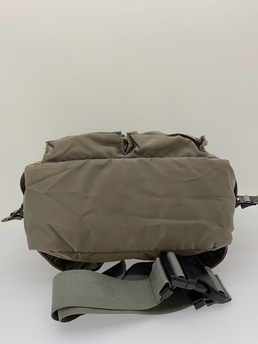 PORTER Waist Bag Nylon KHK Plain 4