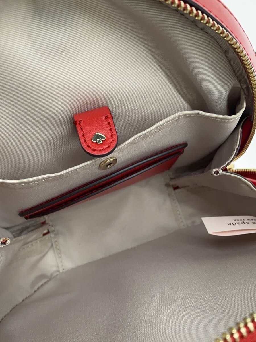 kate spade new york Andi Canteen 2-Way Shoulder Bag Leather RED 6